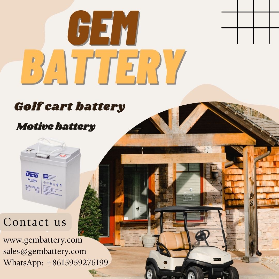 batterie de voiturette de golf