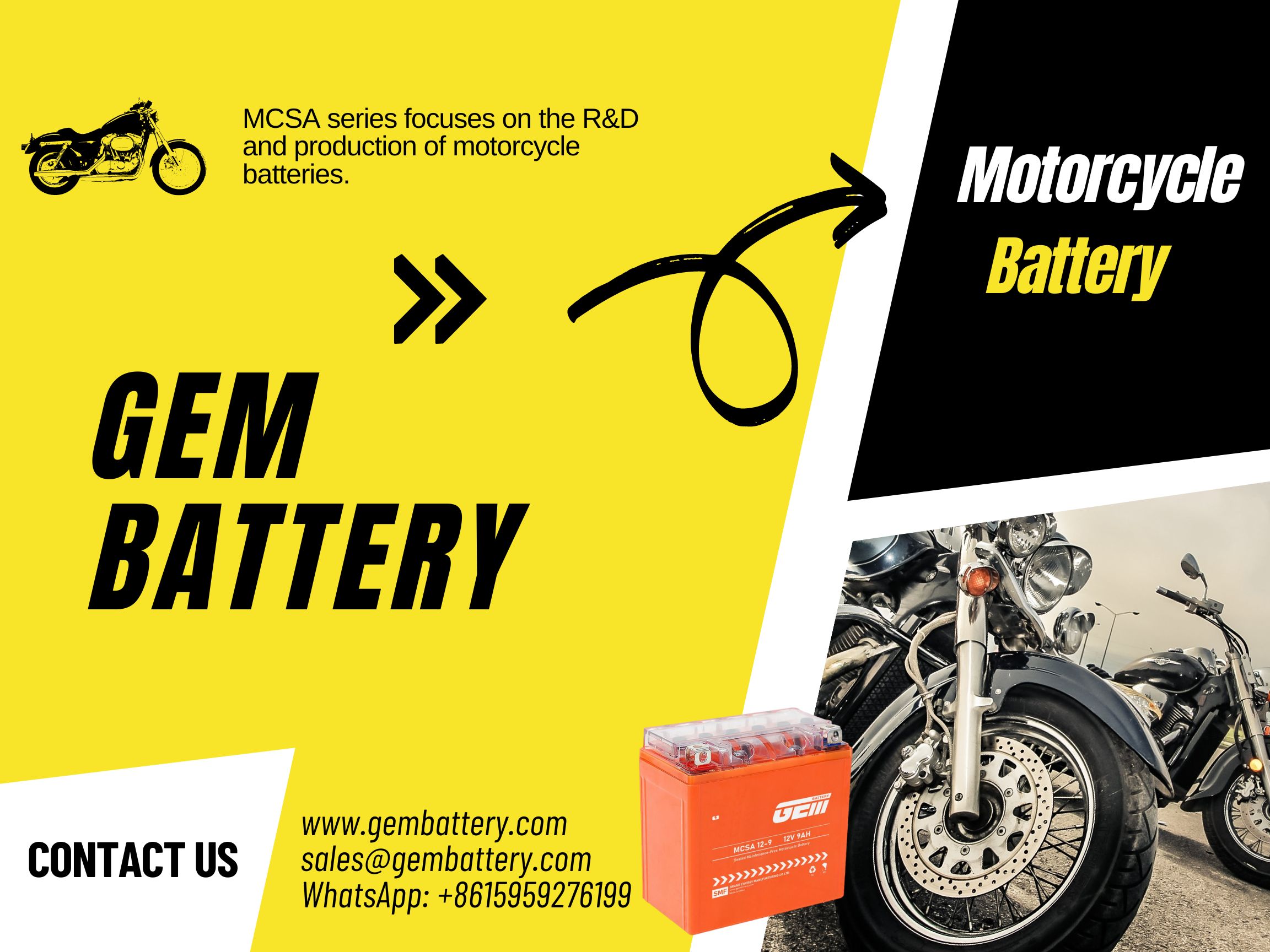 batterie moto haute puissance