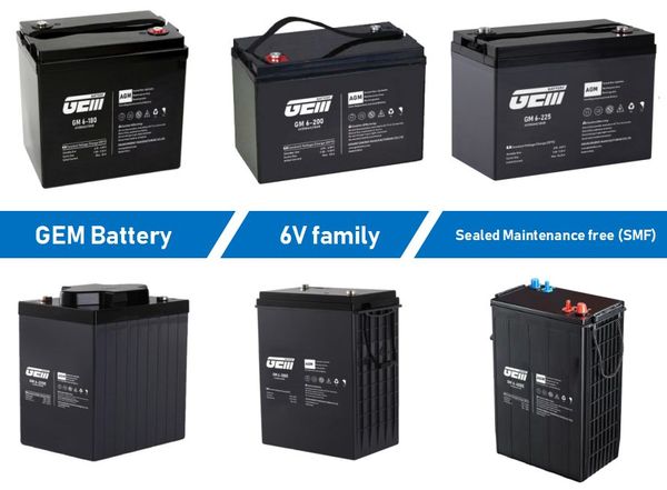 Batterie gel 6V400AH