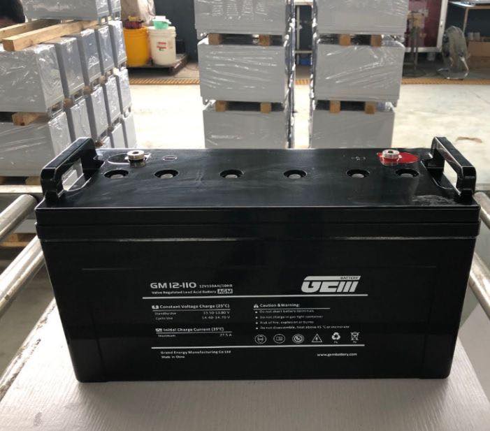 Batterie solaire à cycle profond 12V110AH