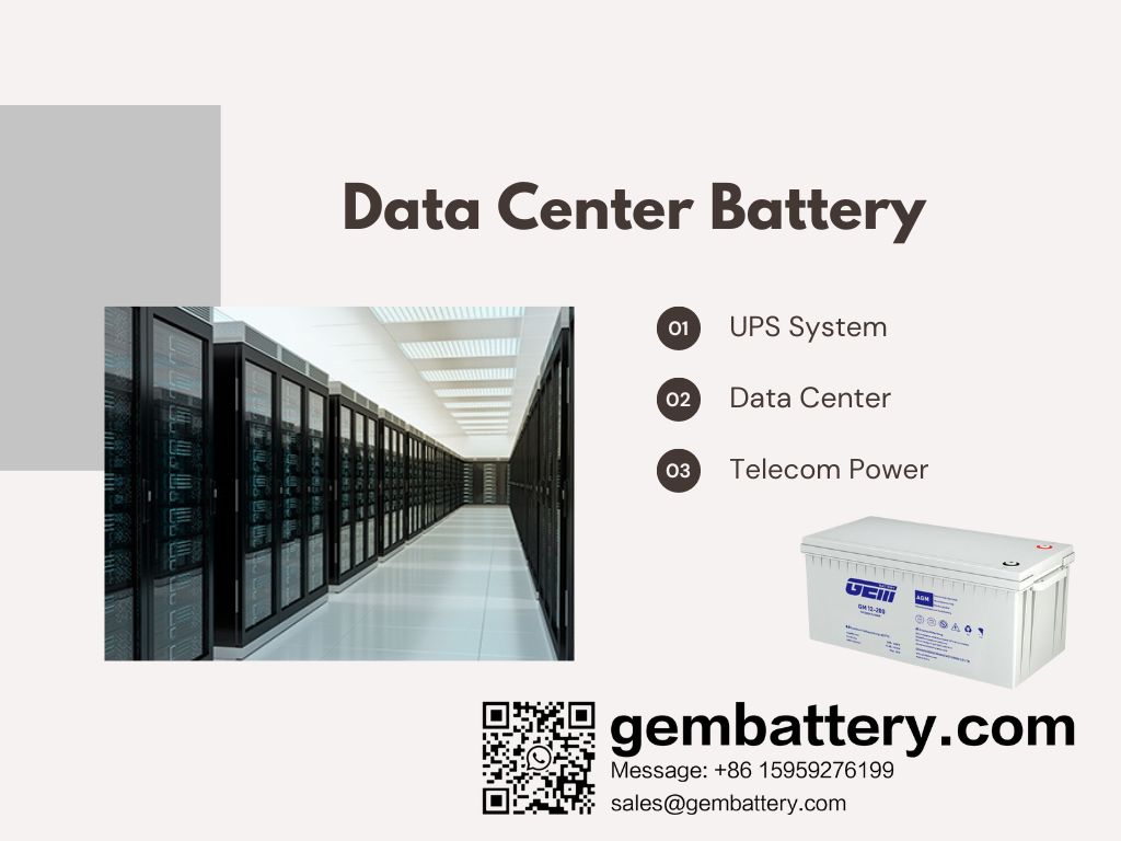 fabricant de batteries de centre de données