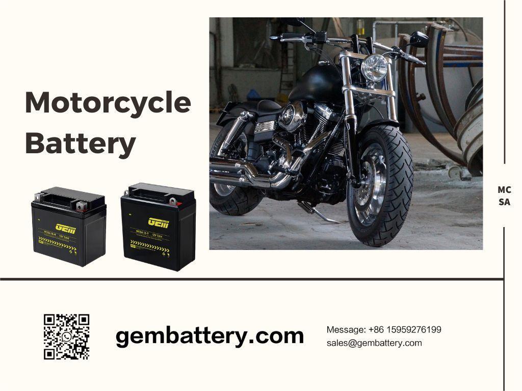 Batteries moto 12V