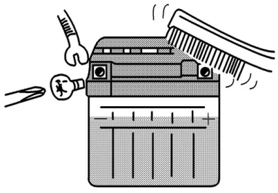 Nettoyage des connecteurs des câbles de batterie