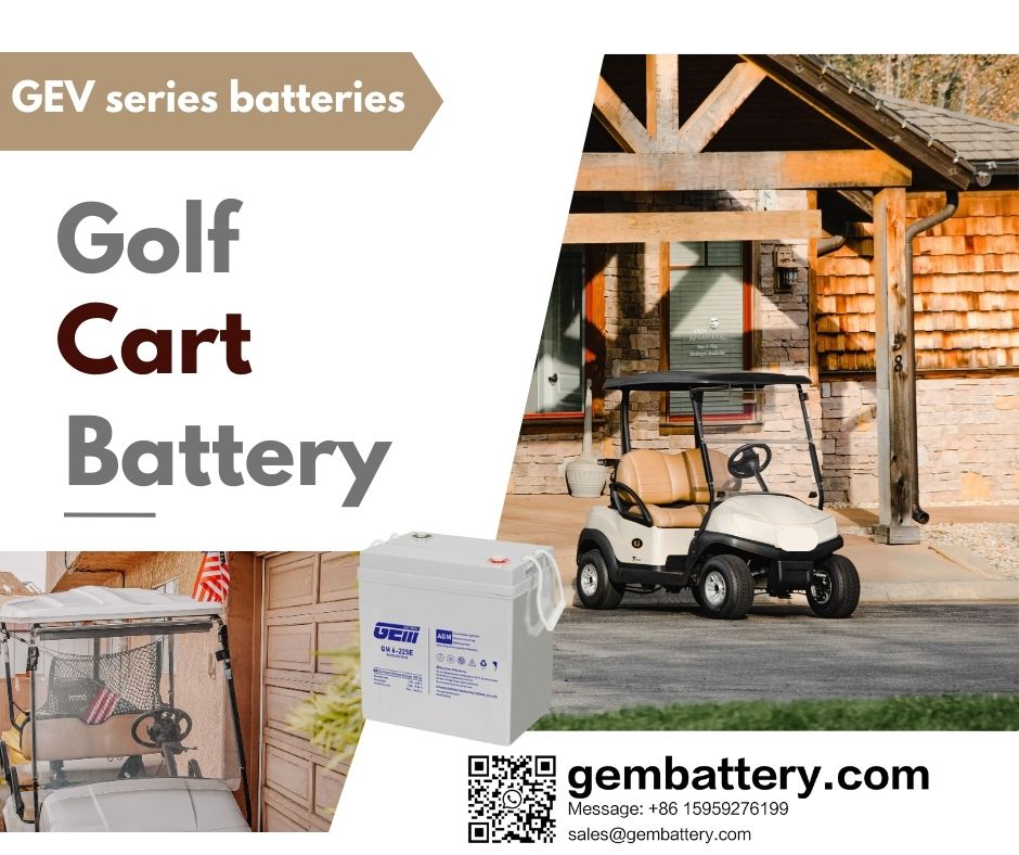 batteries de voiturette de golf