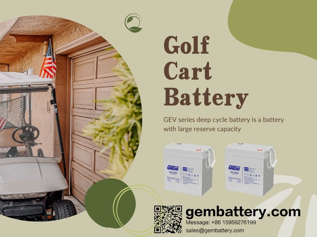 batterie de voiturette de golf