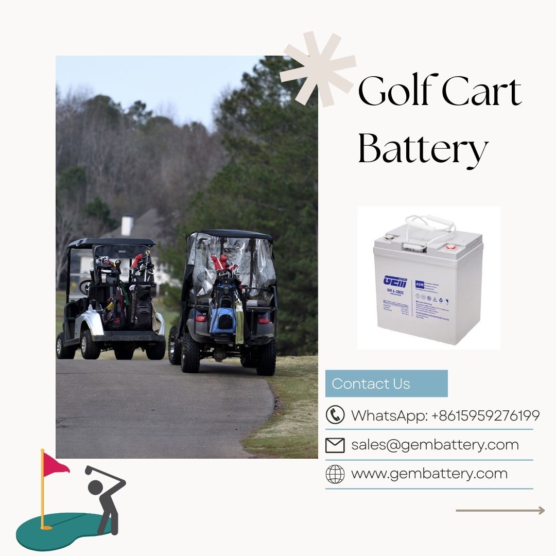 batteries de voiturette de golf