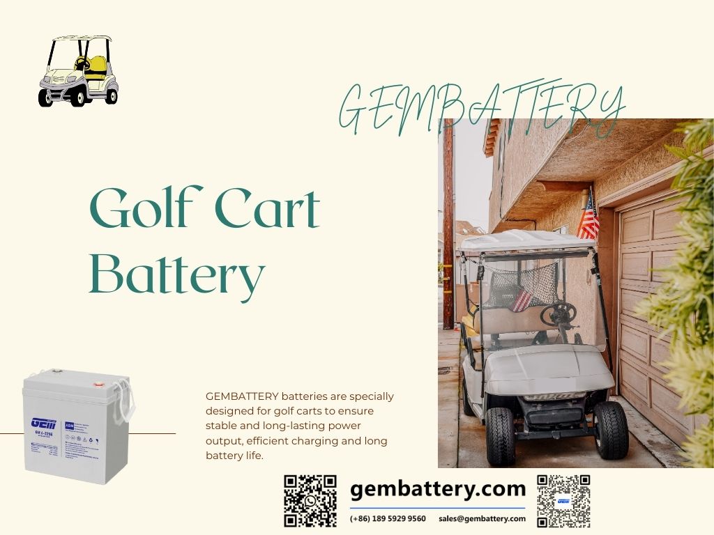 batterie de voiturette de golf