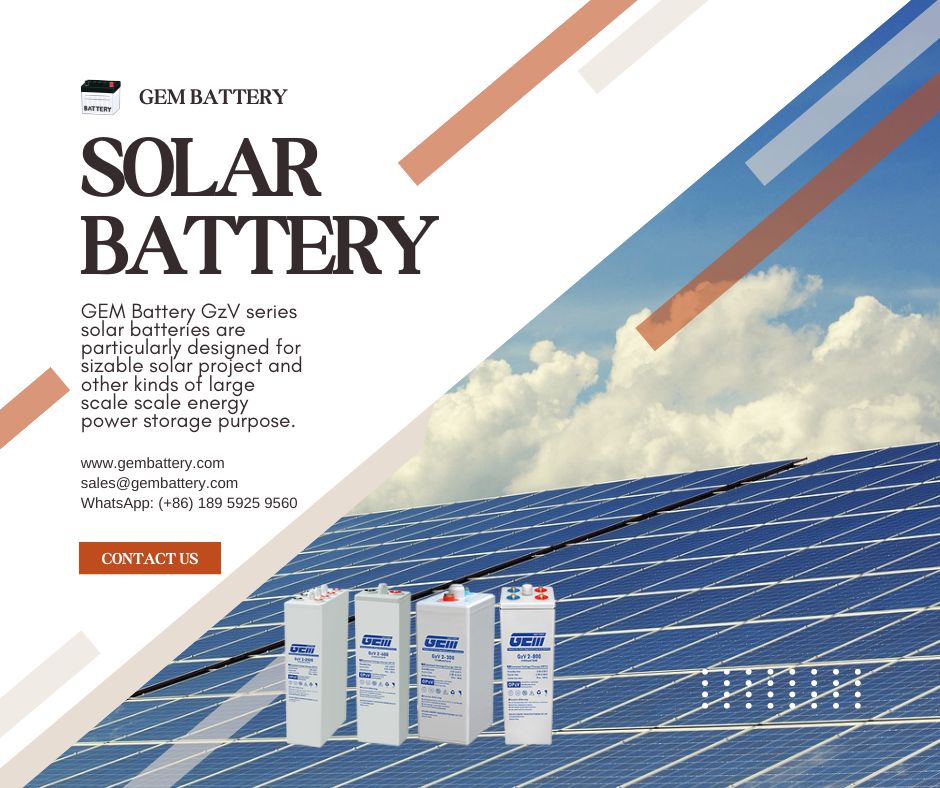 fabricant de batteries solaires