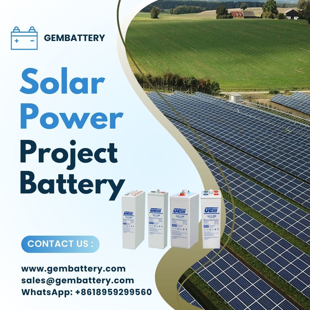 solar power project battery