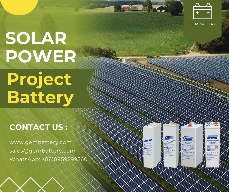 solar power project battery