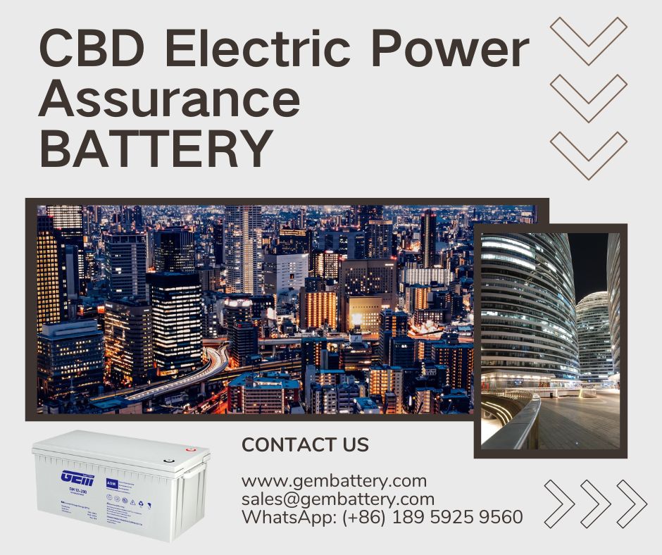 CBD Electric Power Assurance battery CBD Electric Power Assurance battery
