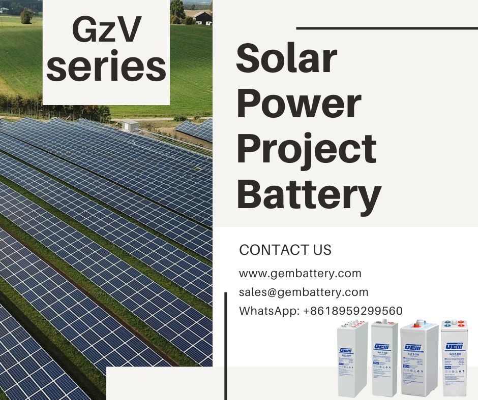 solar power project battery solar power project battery