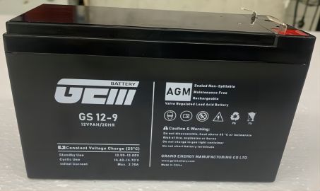 Batterie UPS haut débit GS12-9 (GHR 1239W / 15mins @1.60VPC)