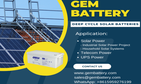 Application des batteries de la série GM ︱ Batterie GEM
