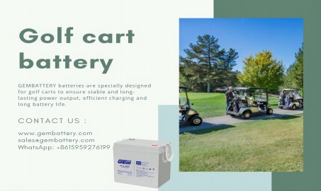 
     Batterie pour voiturette de golf GEMBATTERY : excellentes performances, stable et fiable
    