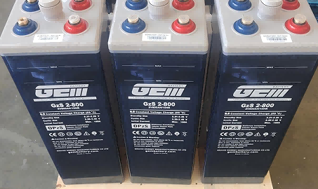Exportation de la batterie GEMBATTERY OPzS 2V800Ah