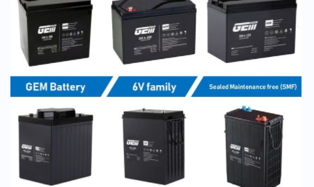 Batterie au gel 6V400AH pour applications polyvalentes.